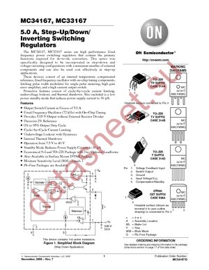 MC33167D2TR4G datasheet  